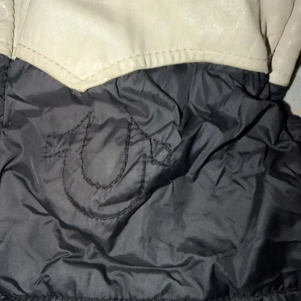 True Religion Men's Colorblock Quilted Puffer Vest Size XXXL